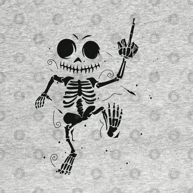 Dancing Skull by Whatastory